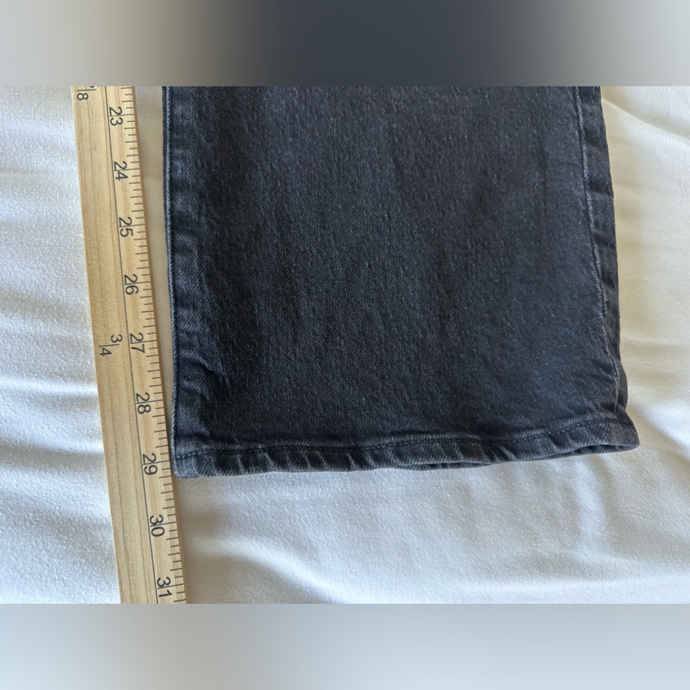Madewell Black Straight-Leg Jeans - Picture 9 of 12